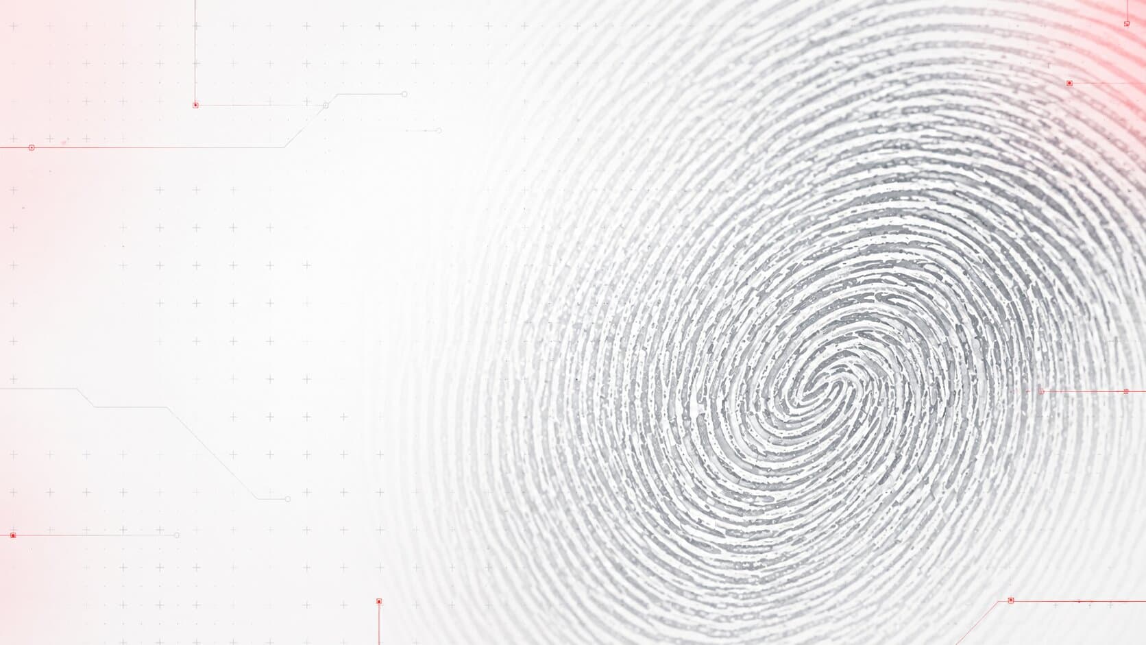 Biometric fingerprinting scanning technology dashboard representing secure immigration background checks