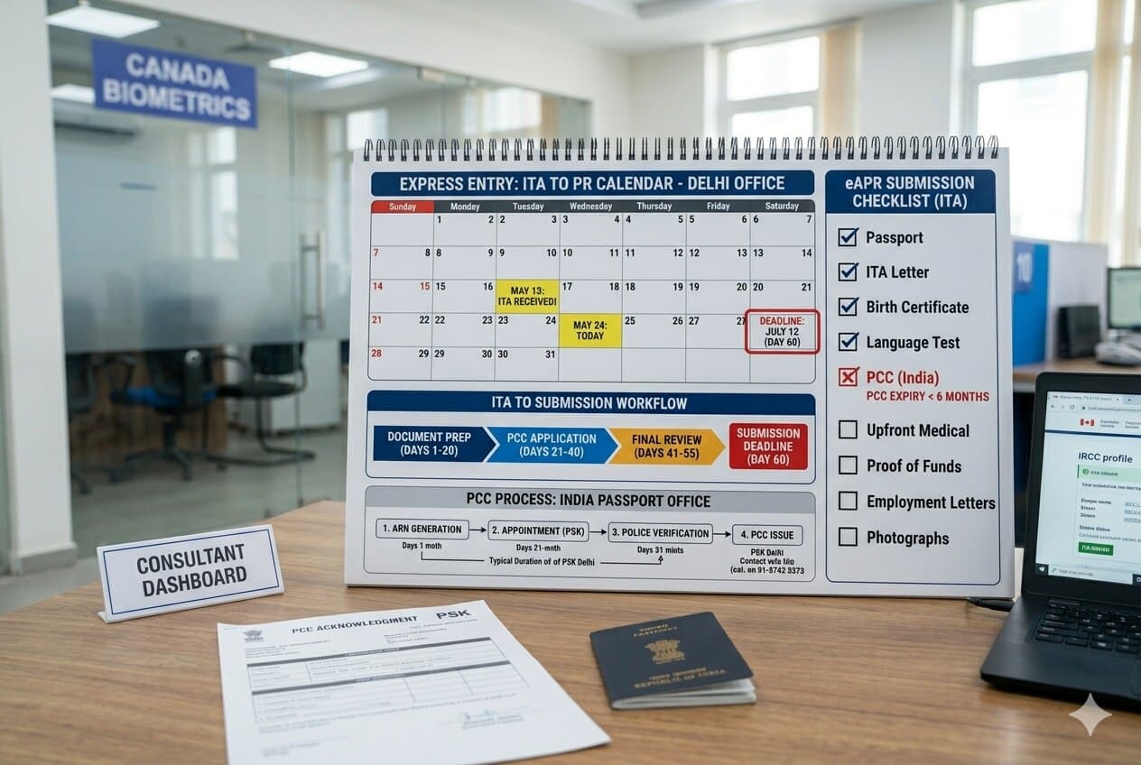 Express Entry Police Clearance Certificate — Complete Requirements for India Applicants (2025) — fingerprinting guide for immigration applicants